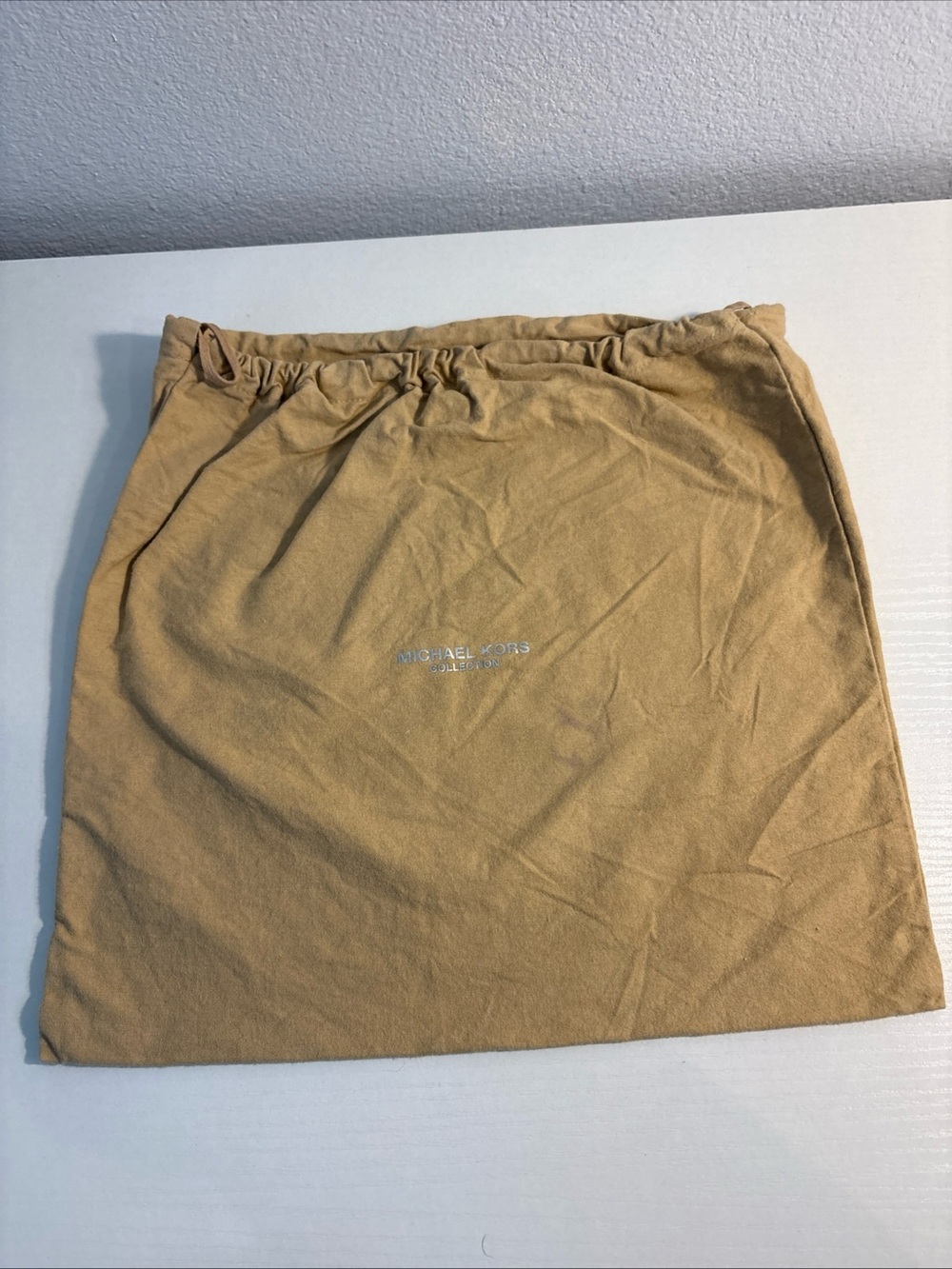 Michael Kors Collection Tan Dust Bag 13x12